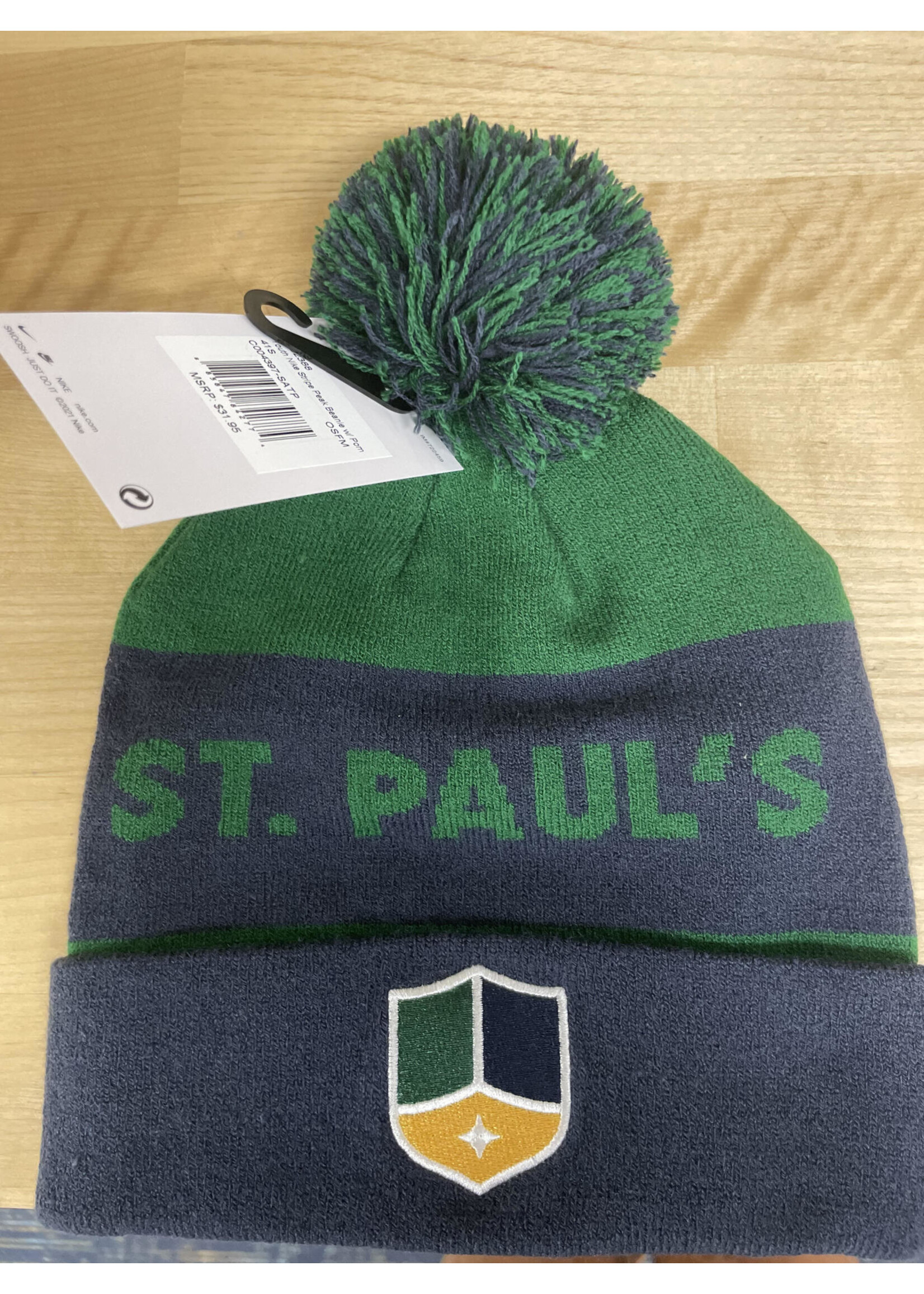 Nike Nike Stripe Beanie Pom Youth TSPS