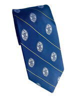 Tie Silk Woven Shield Adult Navy SP