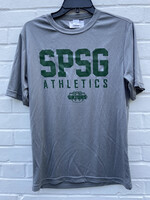 Sport Tek Athletics SS Youth Grey SPSG