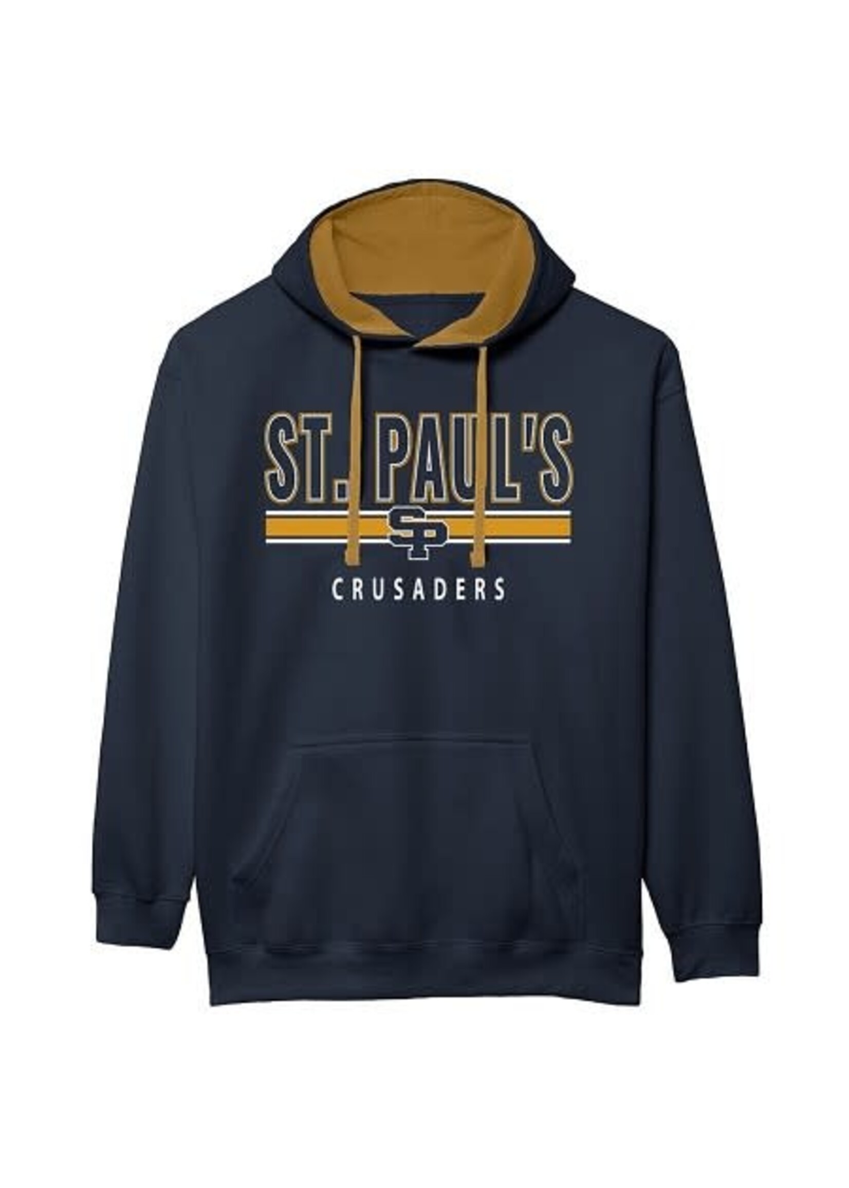 L2 Essential Colorblock Hood Adult Navy SP