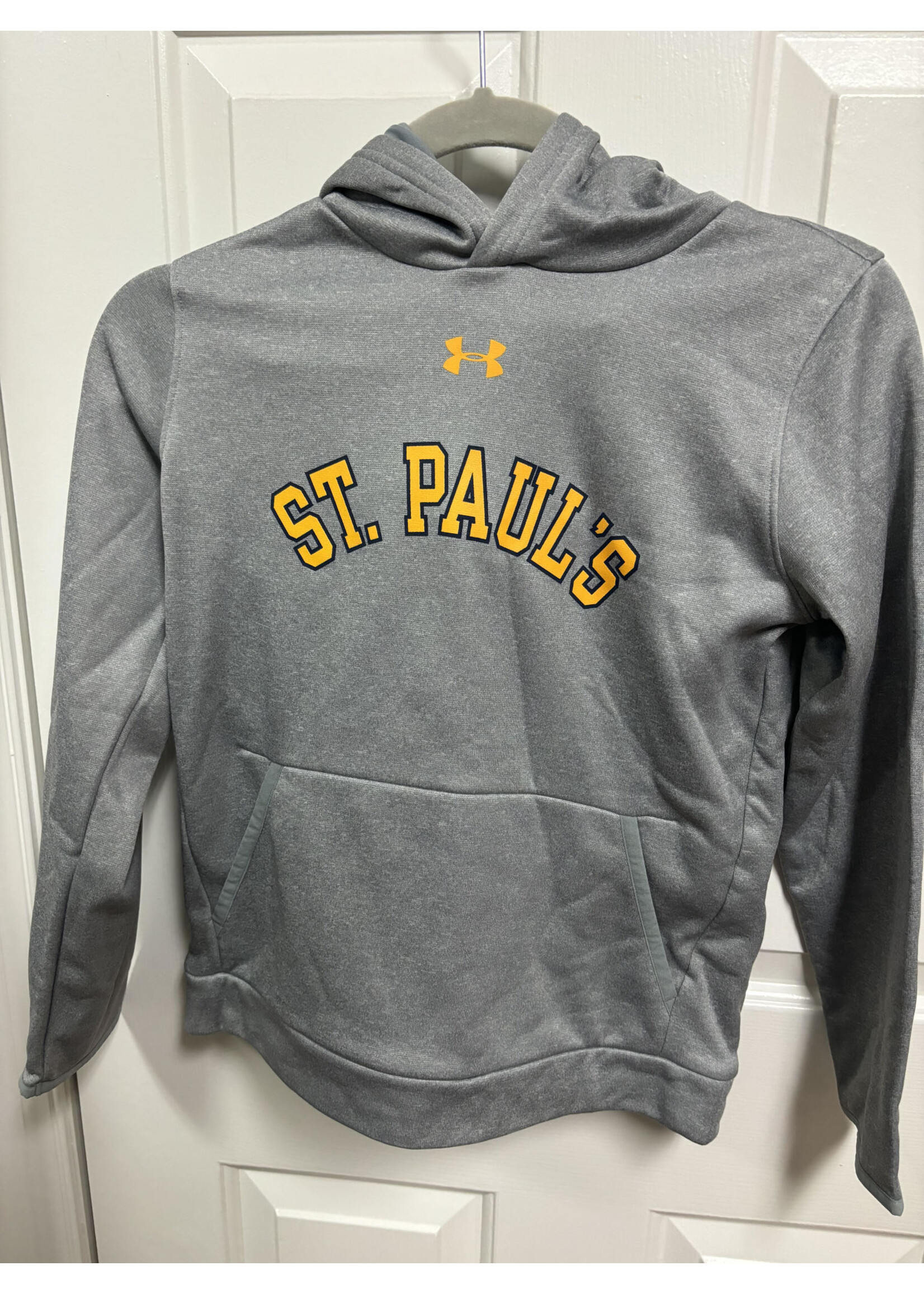 Under Armour UA Armour Fleece Hood Youth Grey SP