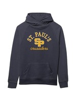 L2 Cozy Asym Hood Womens Navy Heather SP