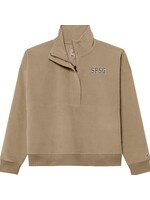League L2 1/2 Zip Corduroy Womens Khaki SPSG