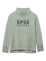 L2 Funnel Neck Womens Sage Heather SPSG