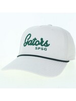 League L2 Hat Roadie Trucker Corduroy White SPSG