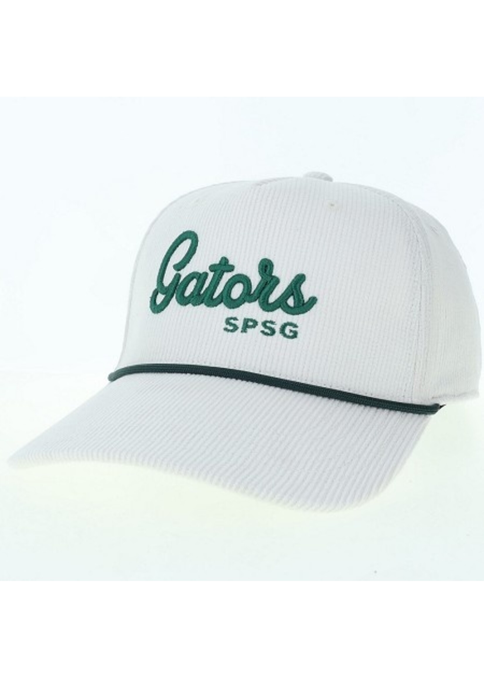League L2 Hat Roadie Trucker Corduroy White SPSG