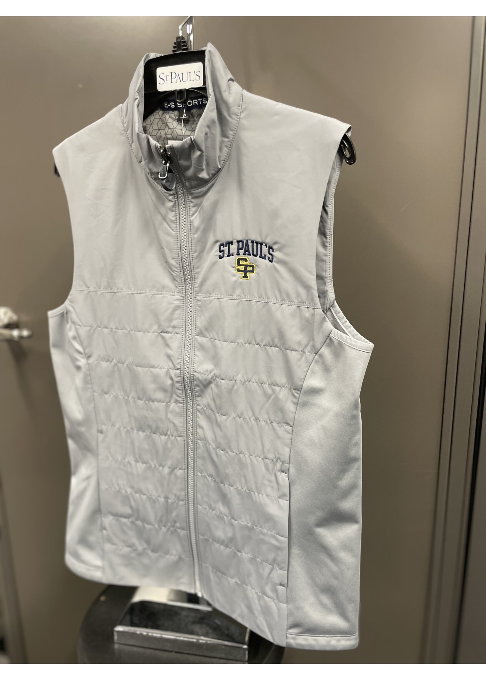 ES Insulated Puff Vest Adult Grey SP