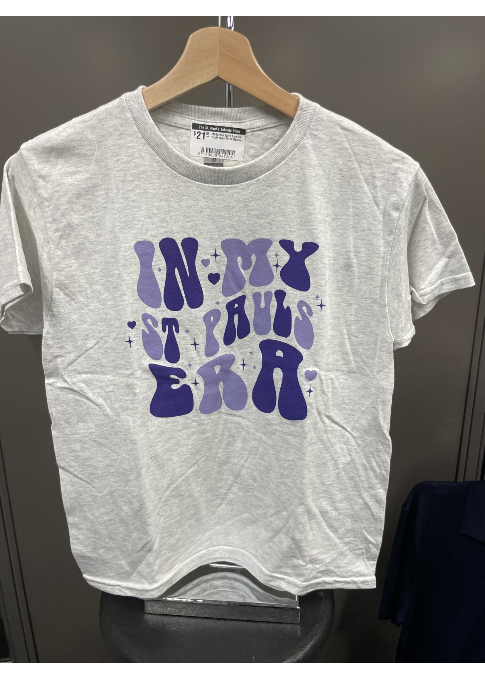 MDScreen Spirit Eras SS Youth Grey TSPS