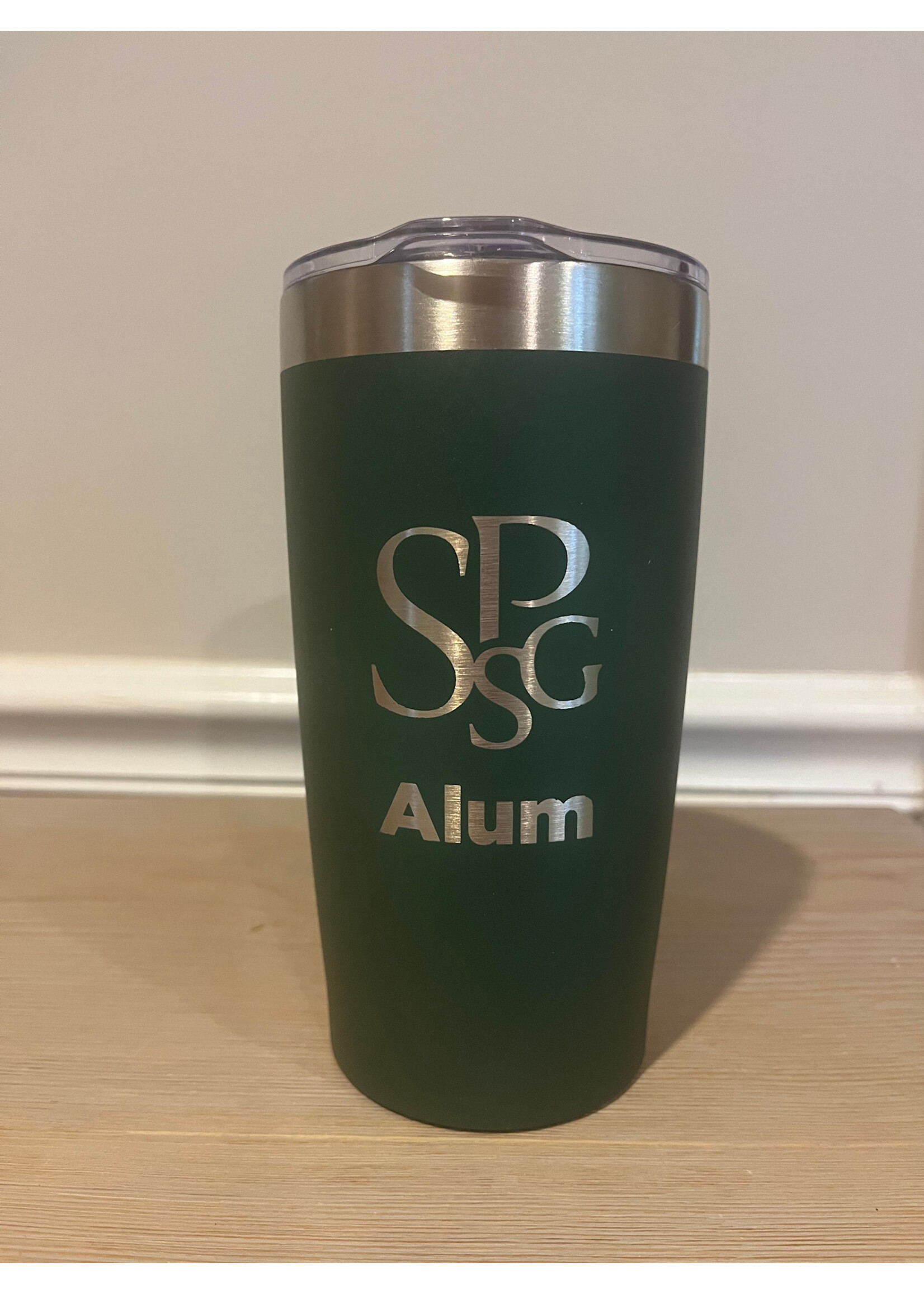 Vacuum Tumbler 18 oz Green SPSG Alum