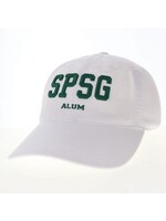 L2 Hat EZA Relaxed Twill White Alum SPSG