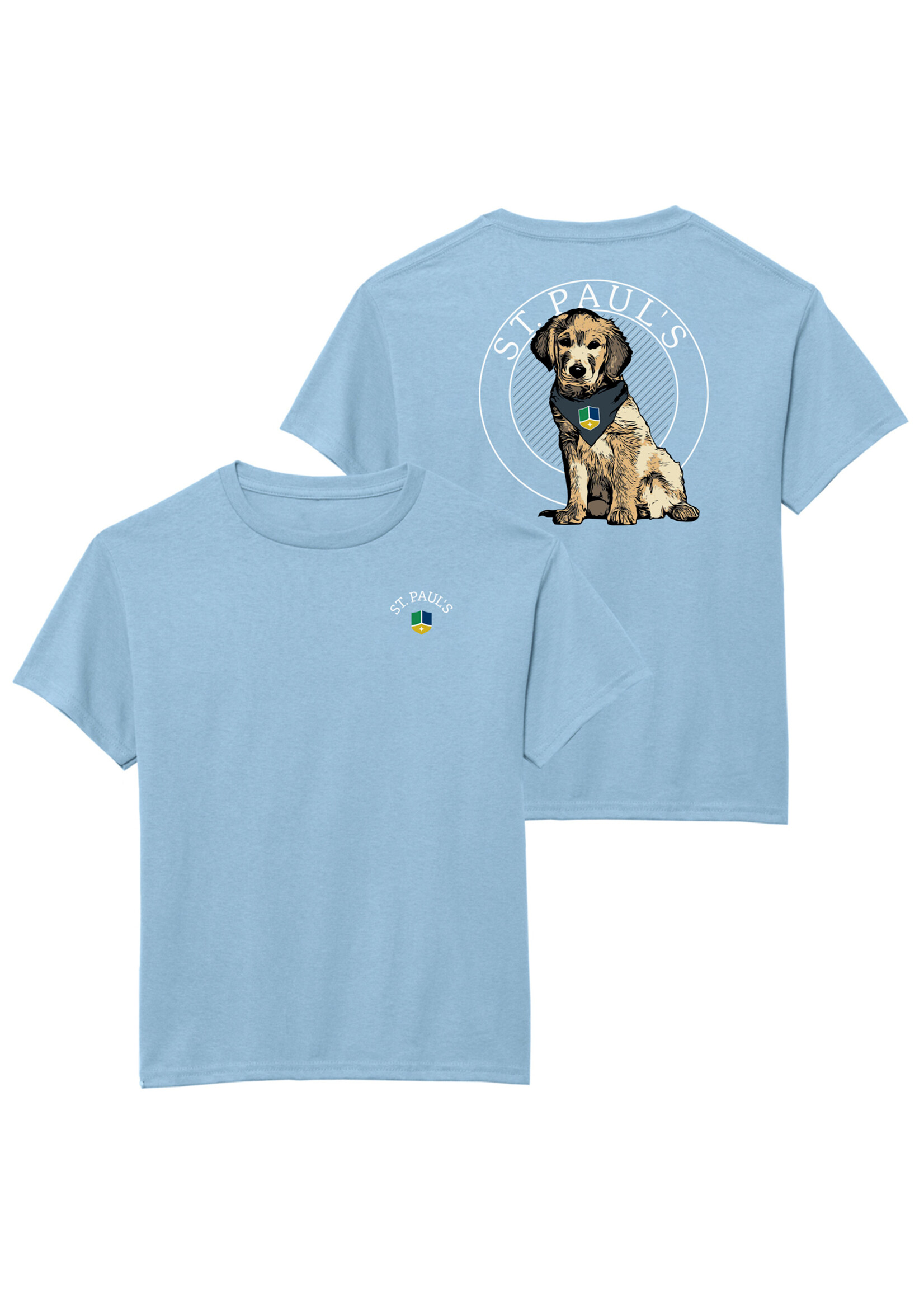 League L2 Spirit Dog SS Youth Lt Blue TSPS