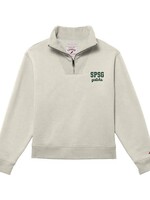 League L2 1991 1/4 Zip Womens Oatmeal SPSG