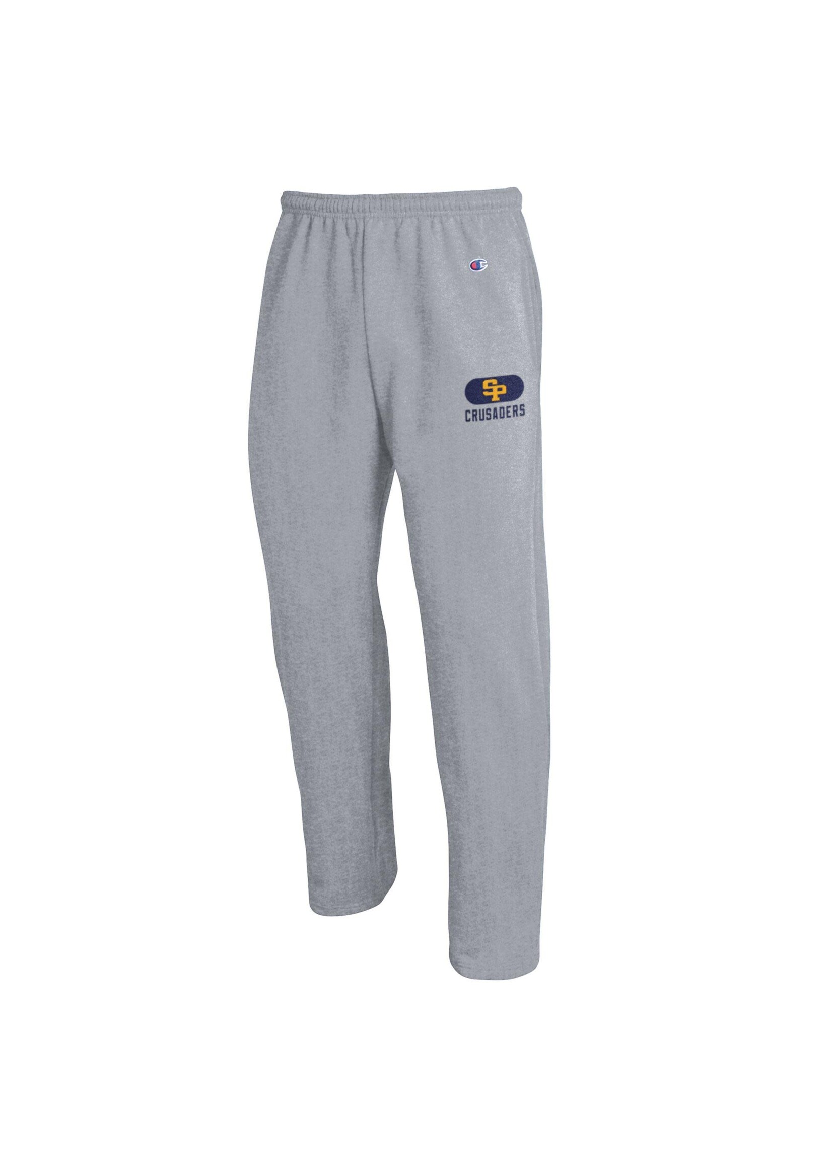 Champion Champion Powerblend Sweatpants Open Bottom Adult Grey SP