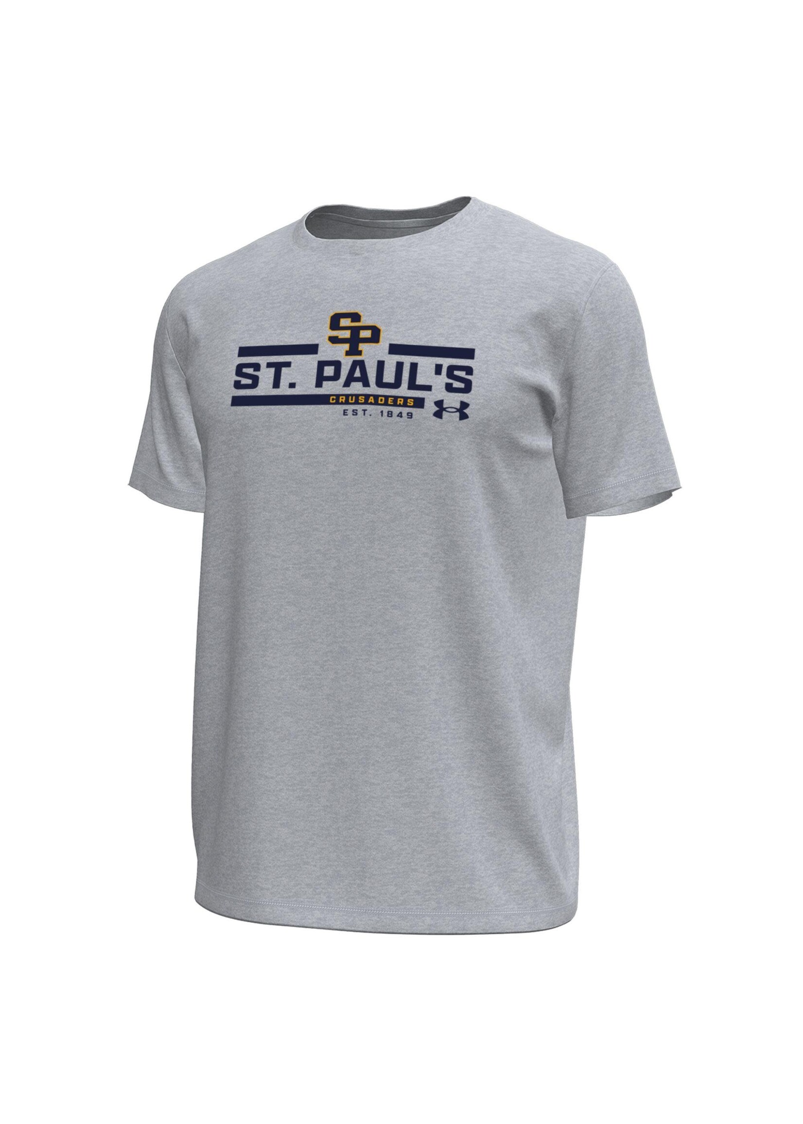 Under Armour UA Tech Stretch SS Adult Mod Grey SP