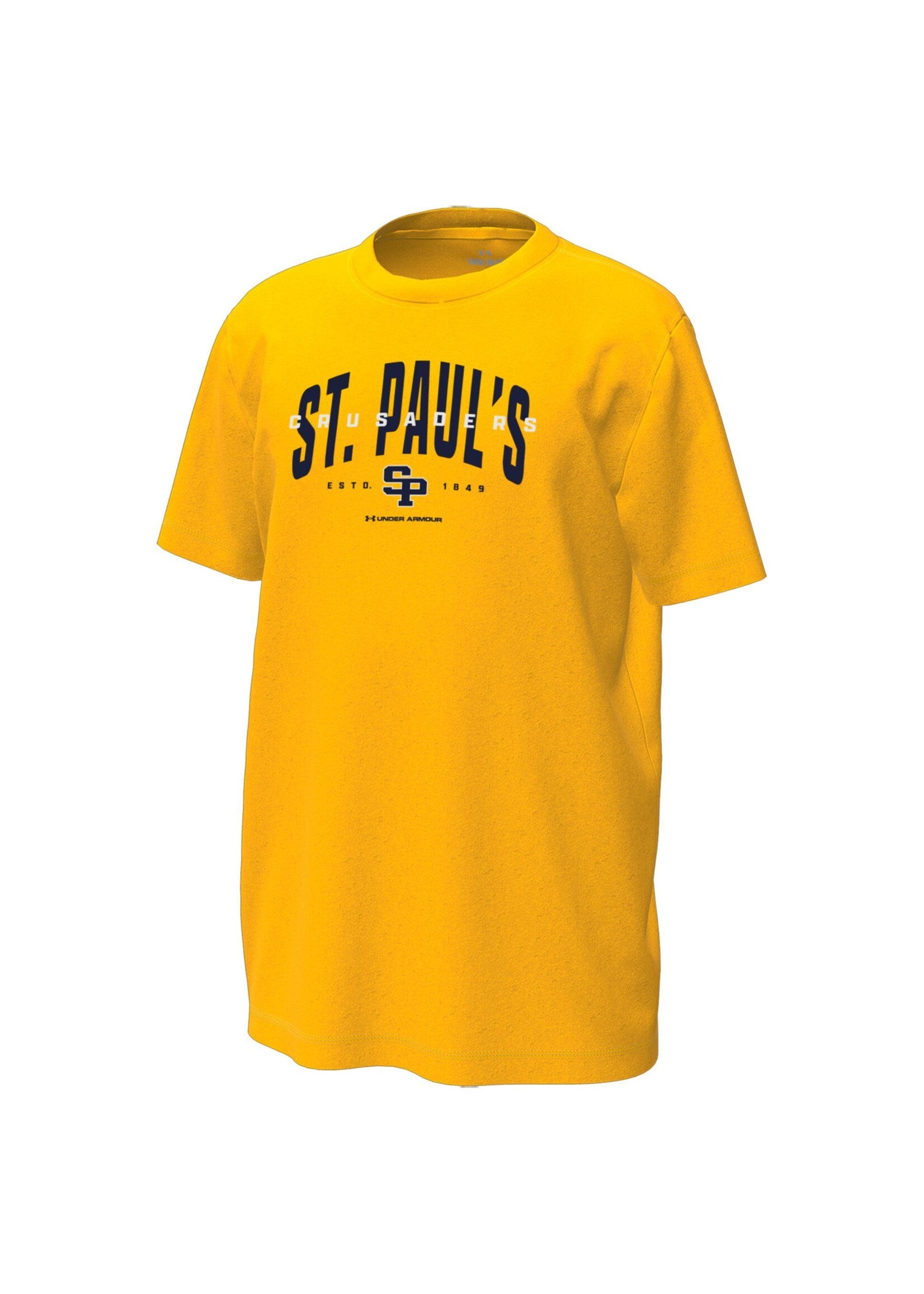 Under Armour UA Tech Stretch SS Youth Gold SP