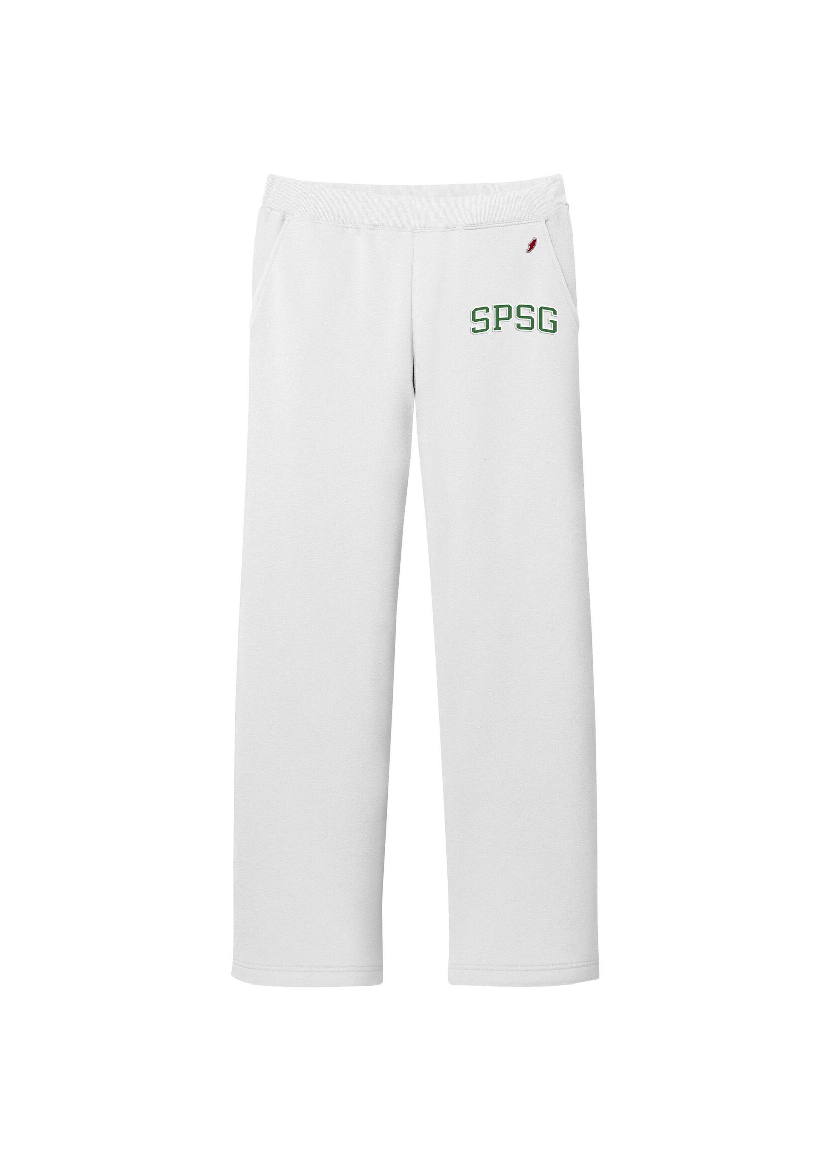 League L2 Sweatpants Reverse Fleece Adult White SPSG