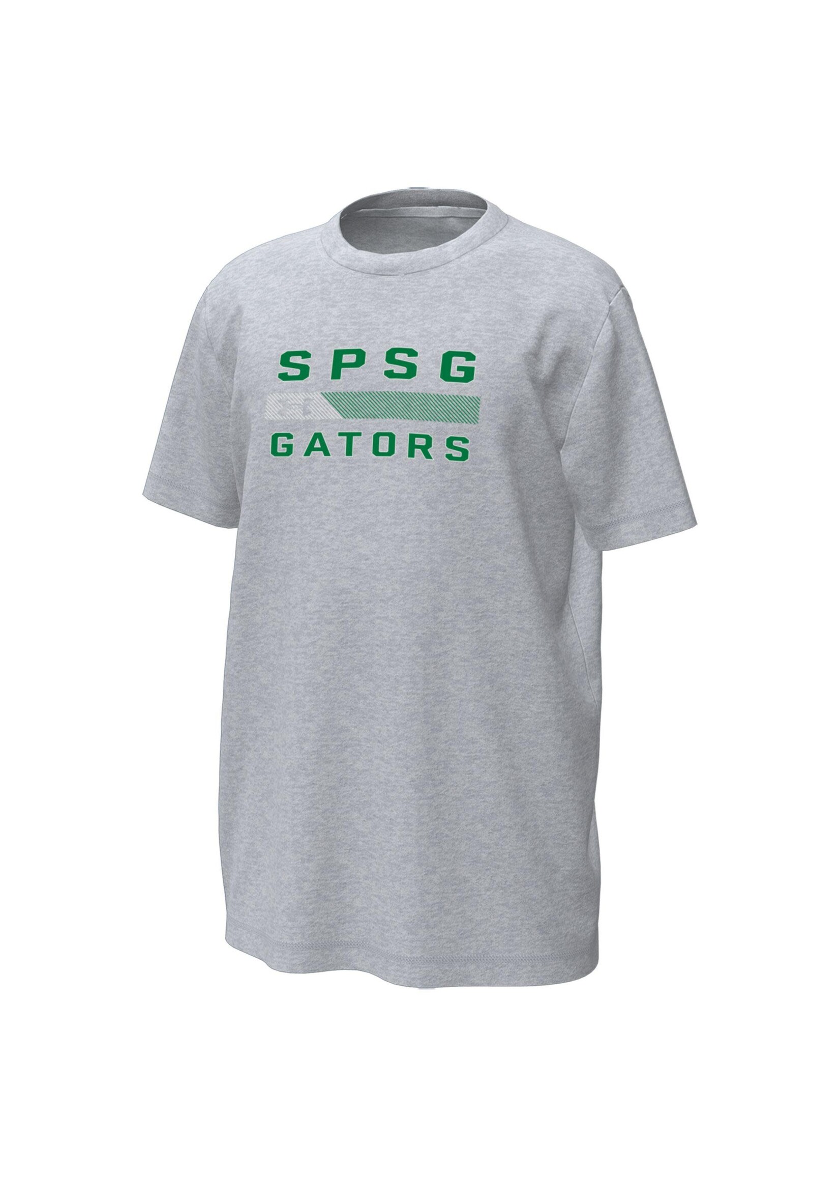 Under Armour UA Tech Stretch SS Youth Mod Grey SPSG