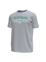Under Armour UA Tech Stretch SS Adult Mod Grey SPSG