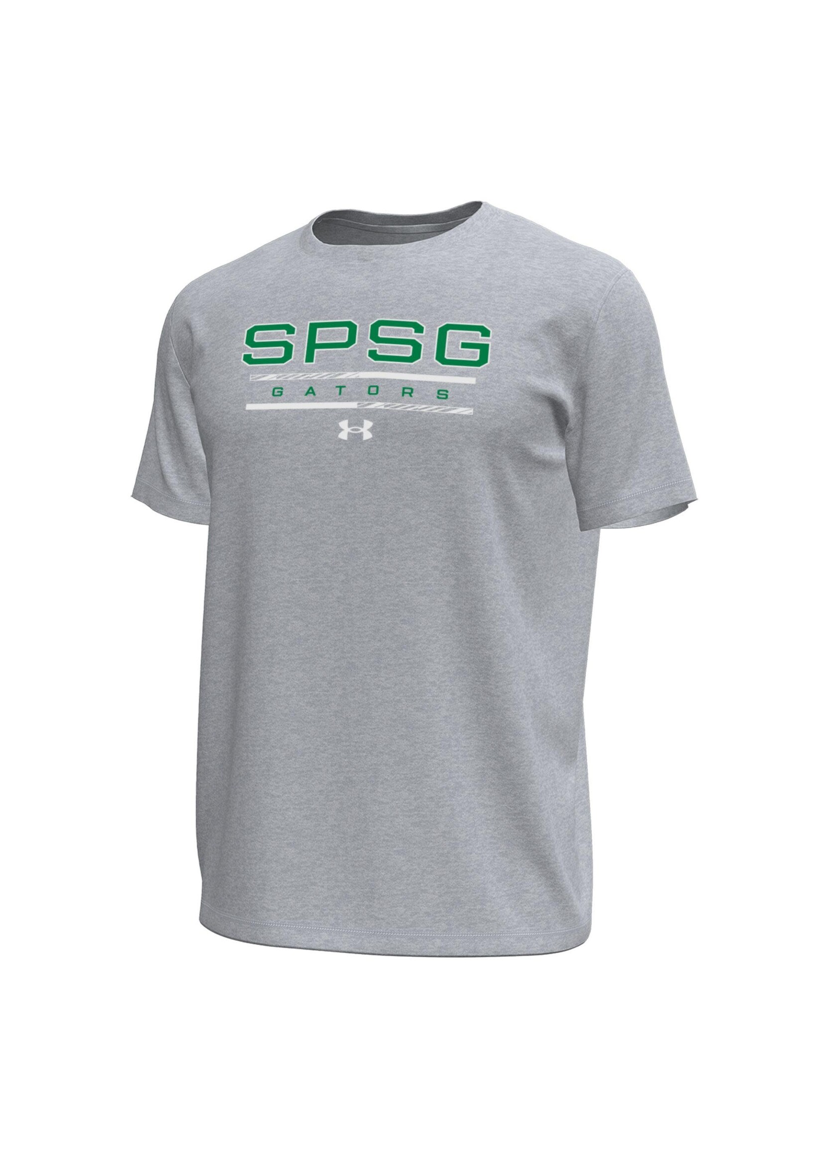 Under Armour UA Tech Stretch SS Adult Mod Grey SPSG