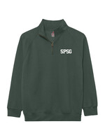 L2 Essential Fleece 1/4 Zip Adult Dark Green SPSP