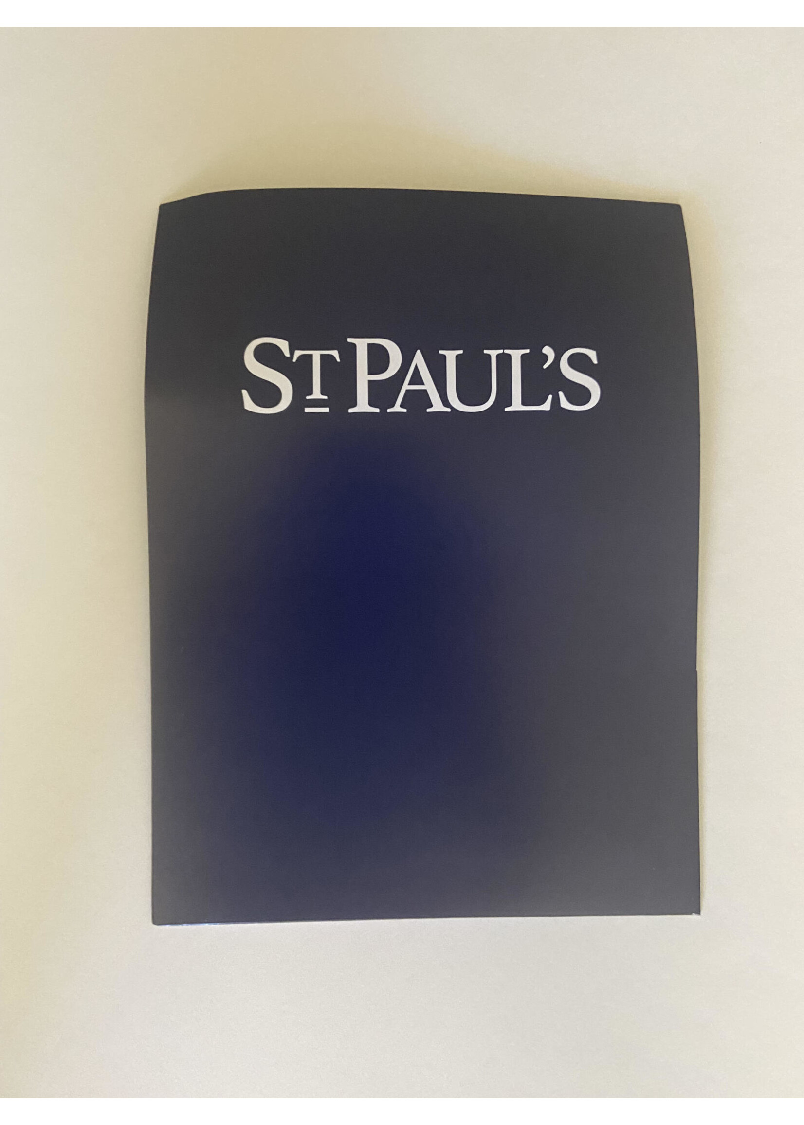 St Pauls Pocket Folder TSPS