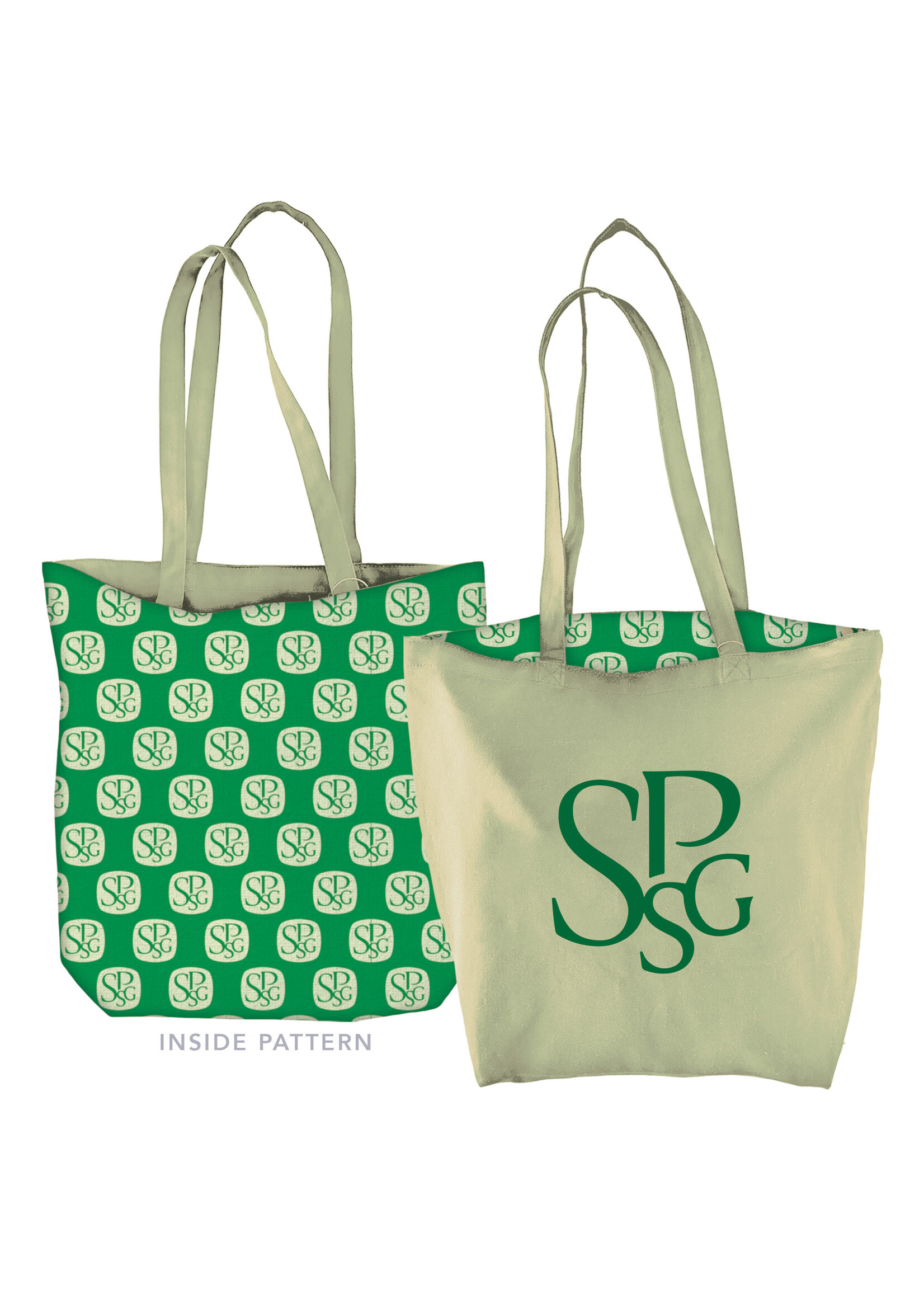 Spirit Tote Reversible Green SPSG
