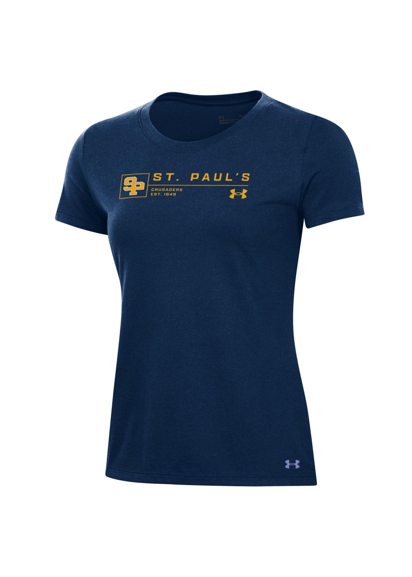 Under Armour UA Performance SS Womens Navy SP