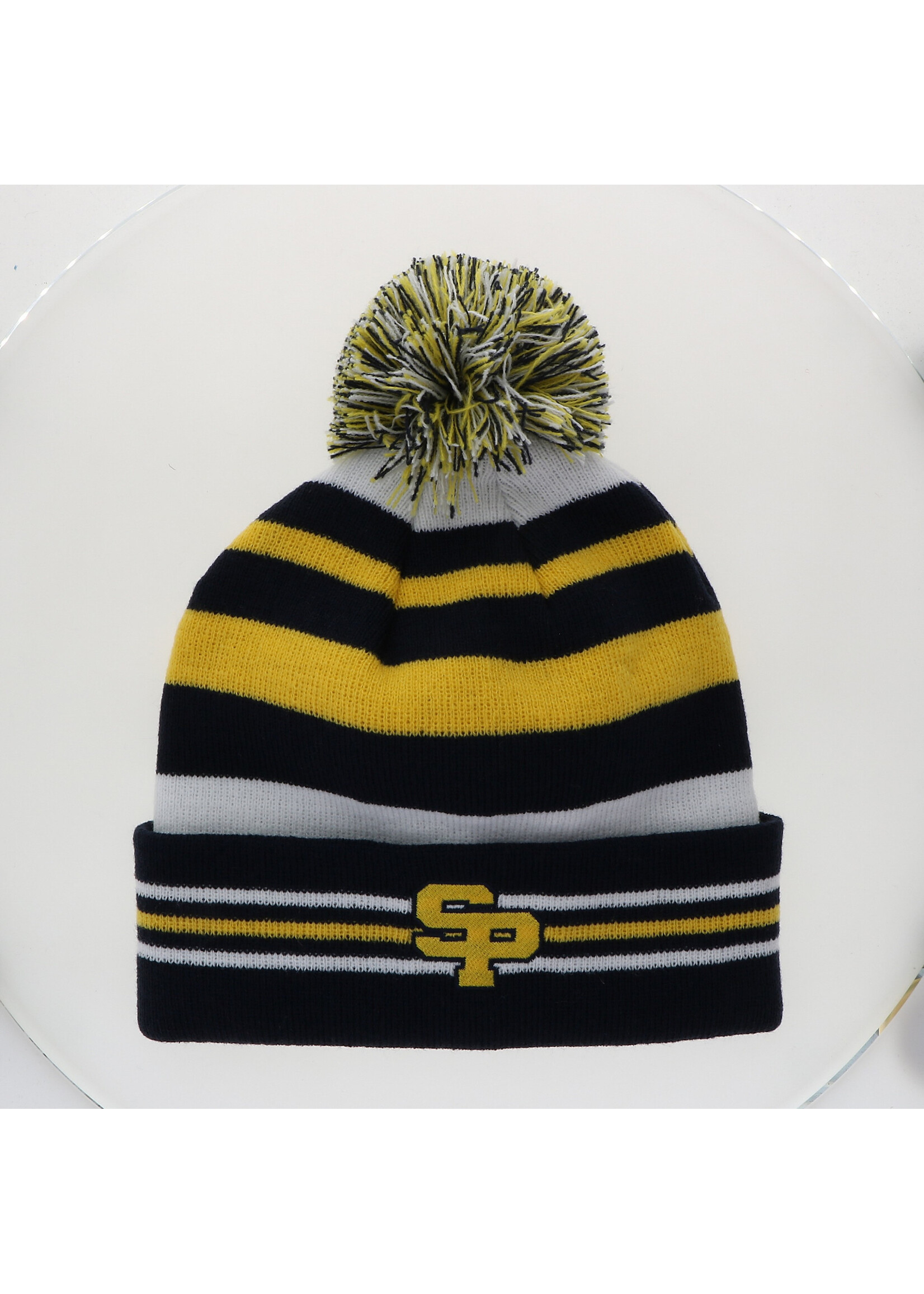Legacy L2 Cuff Beanie Pom Striped SP