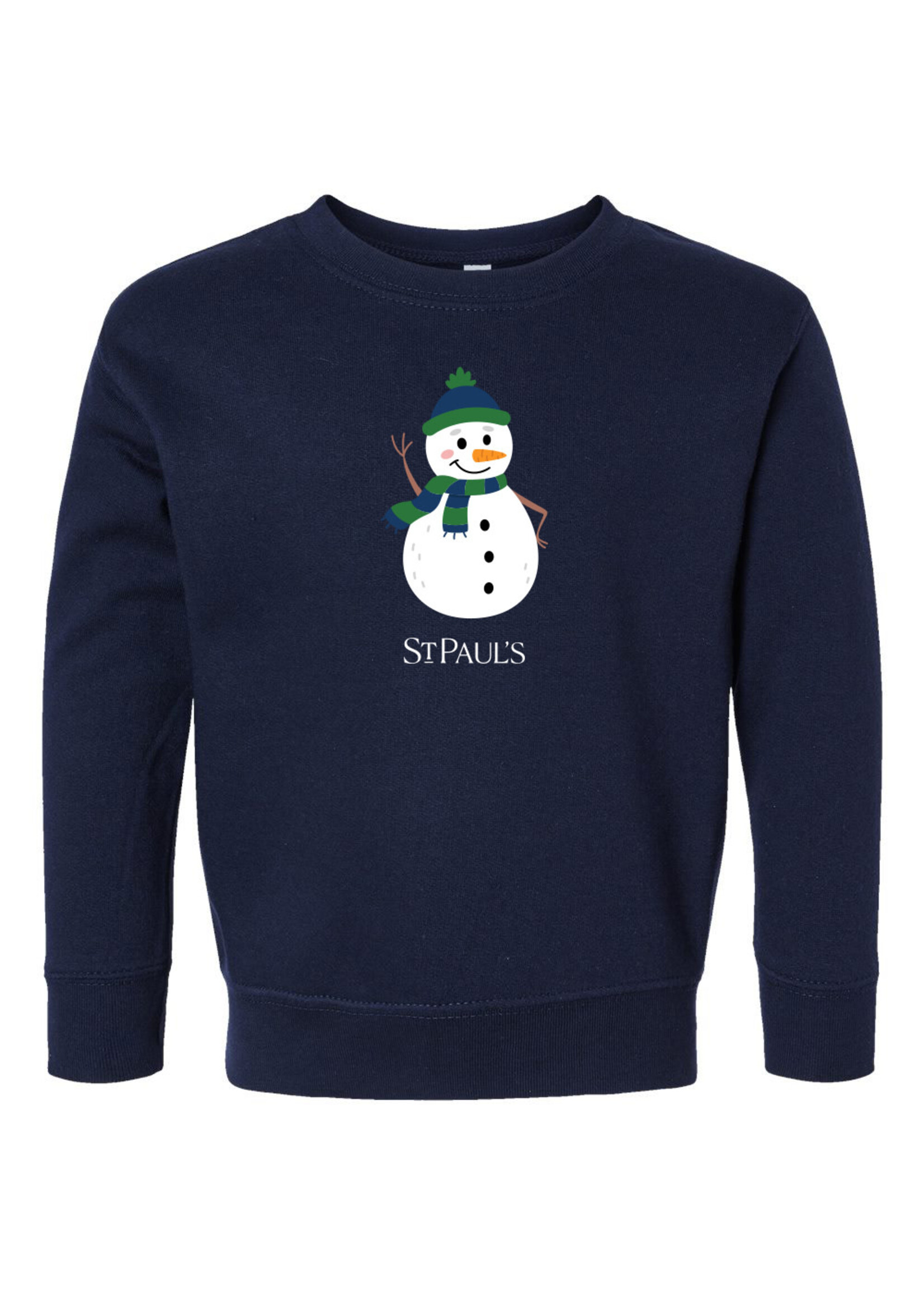 MDScreen Snowman Crew Toddler Navy