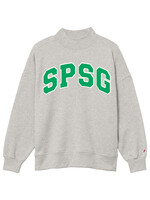 League L2 Mock Neck Crew Womens SPSG