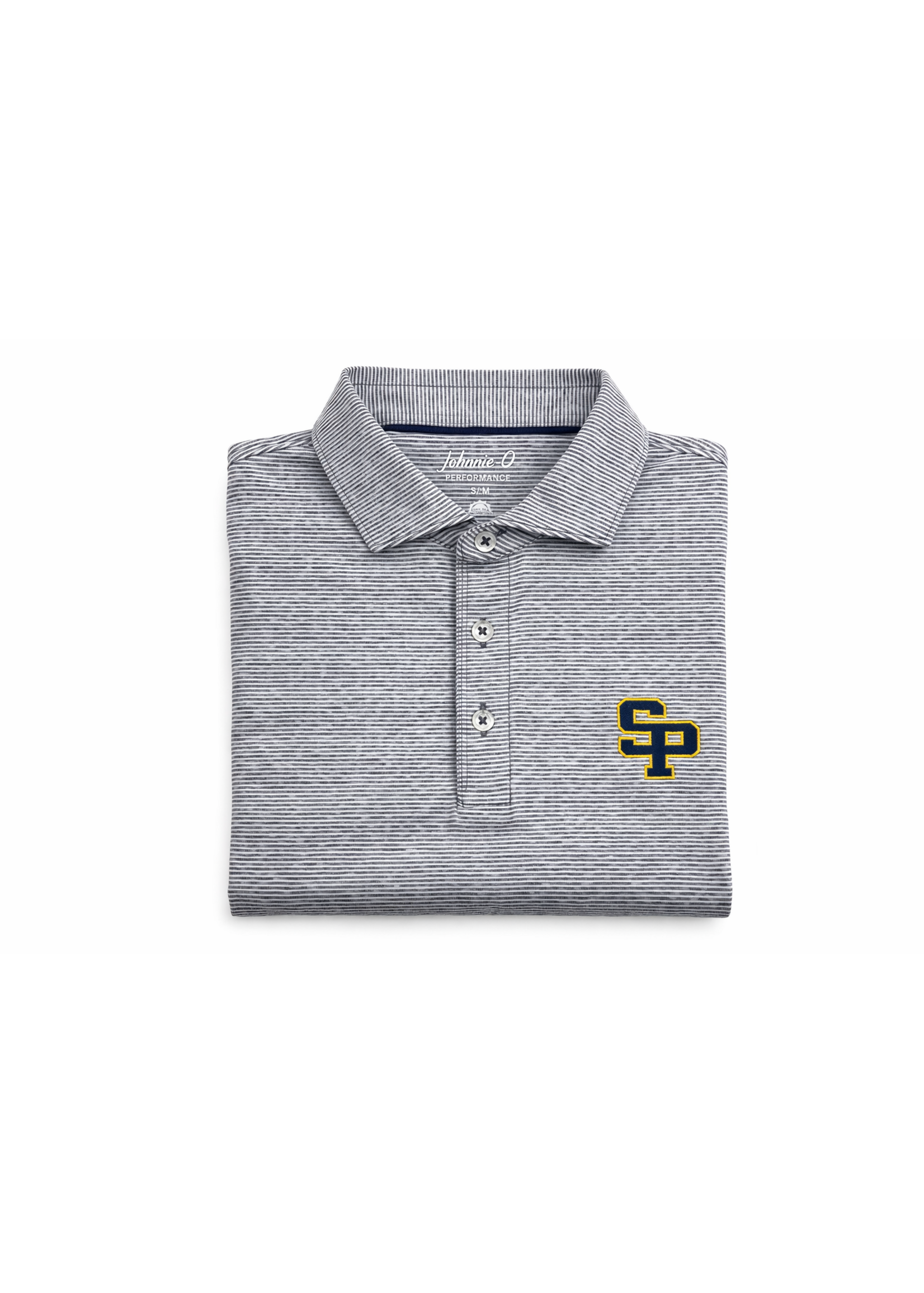 Johnnie-O Johnnie-O Perf Polo Stetsons Stripe Adult Navy SP
