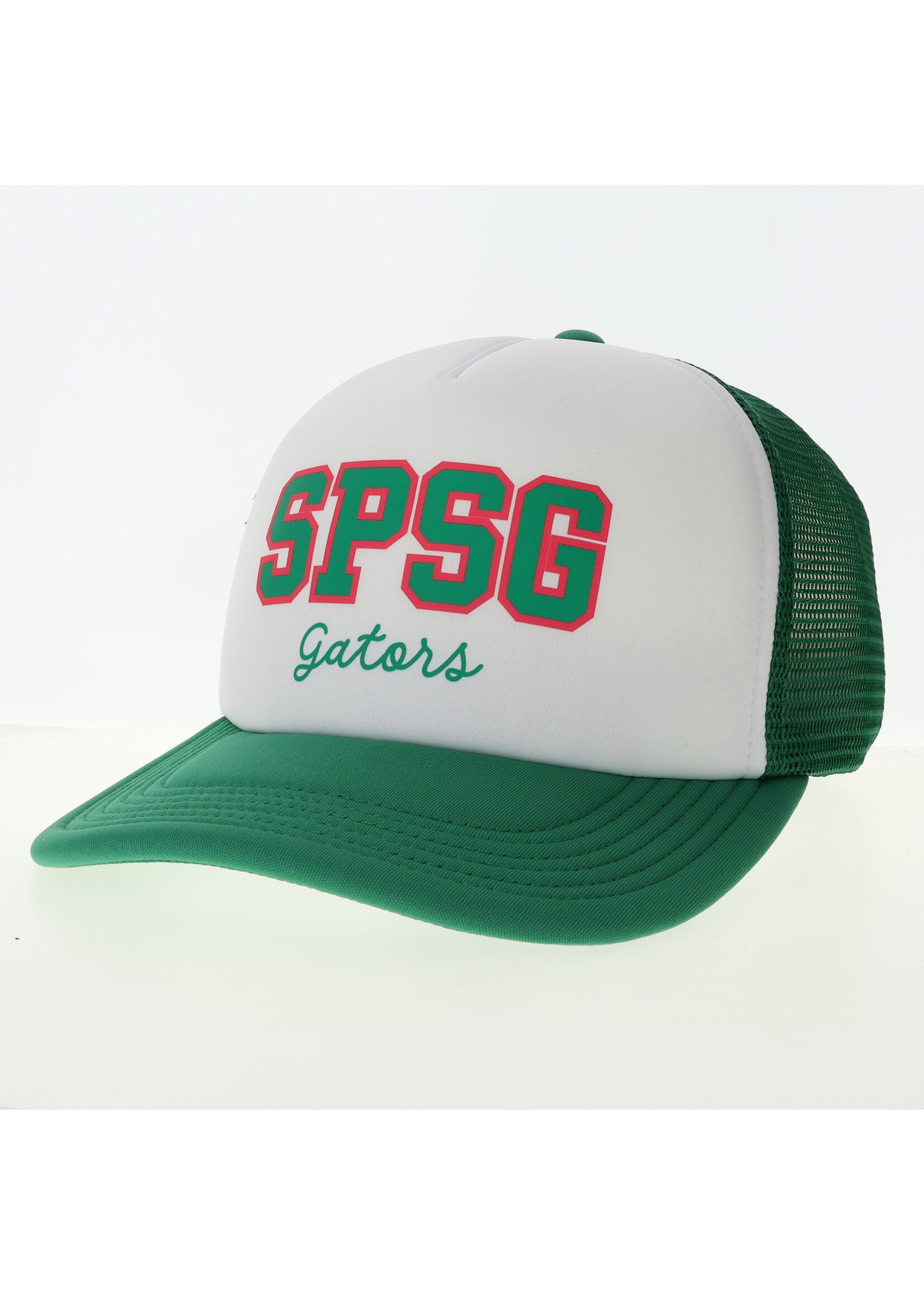 League L2 Hat Retro Trucker Gators Green/Pink SPSG