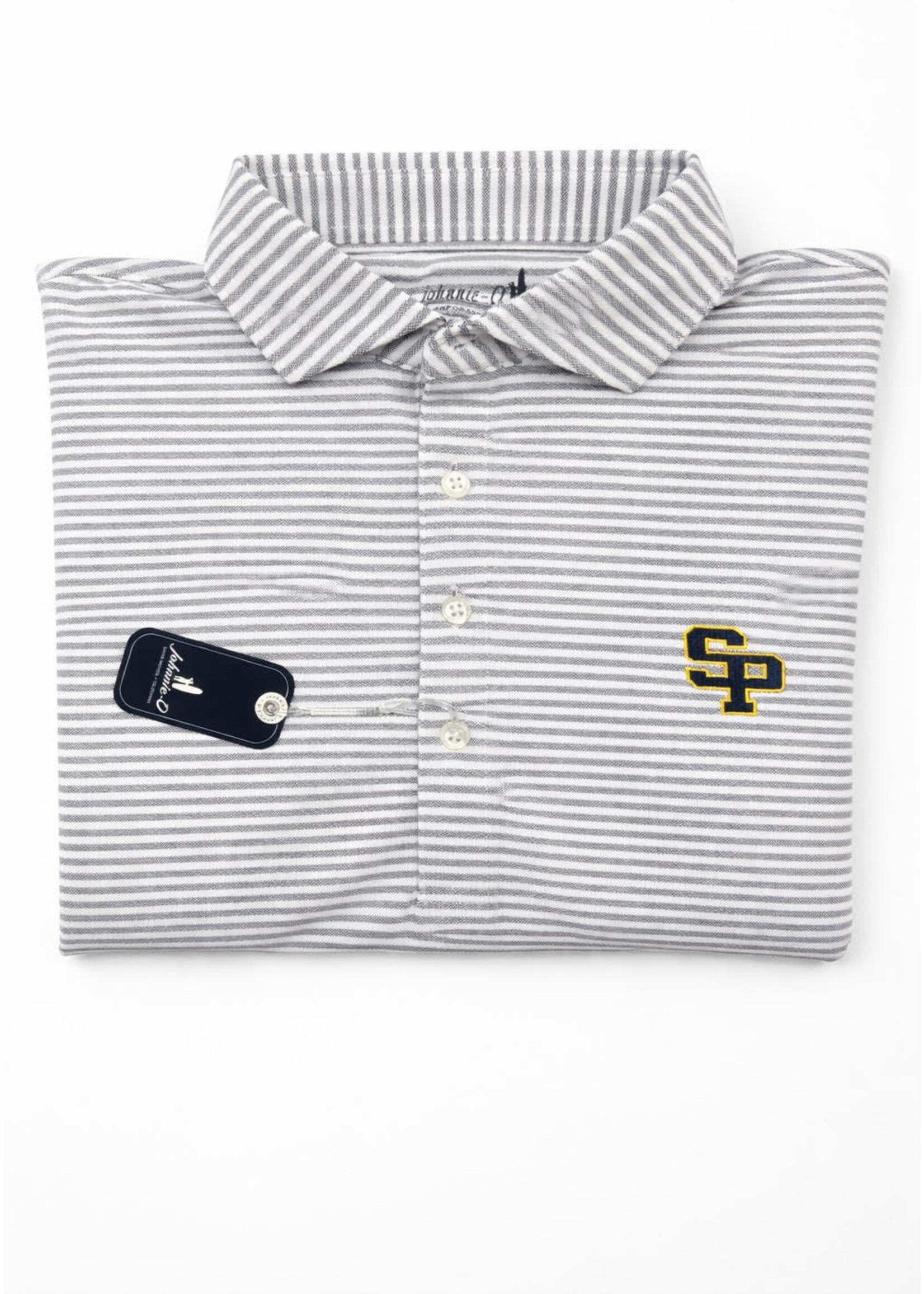Johnnie-O Johnnie-O Perf Polo Lyndonn Stripe Adult Navy SP