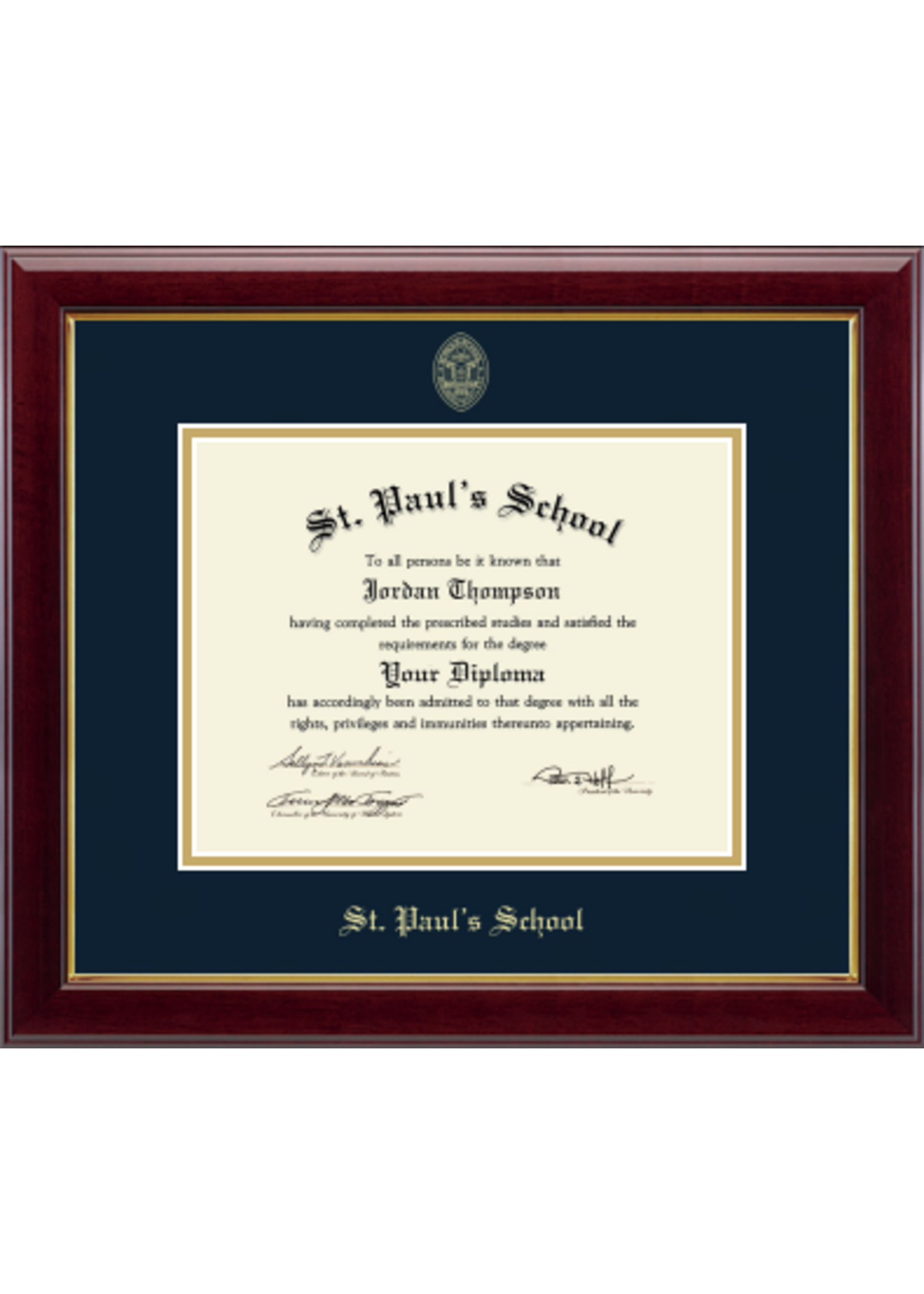 Diploma Frame Gallery Embossed SP