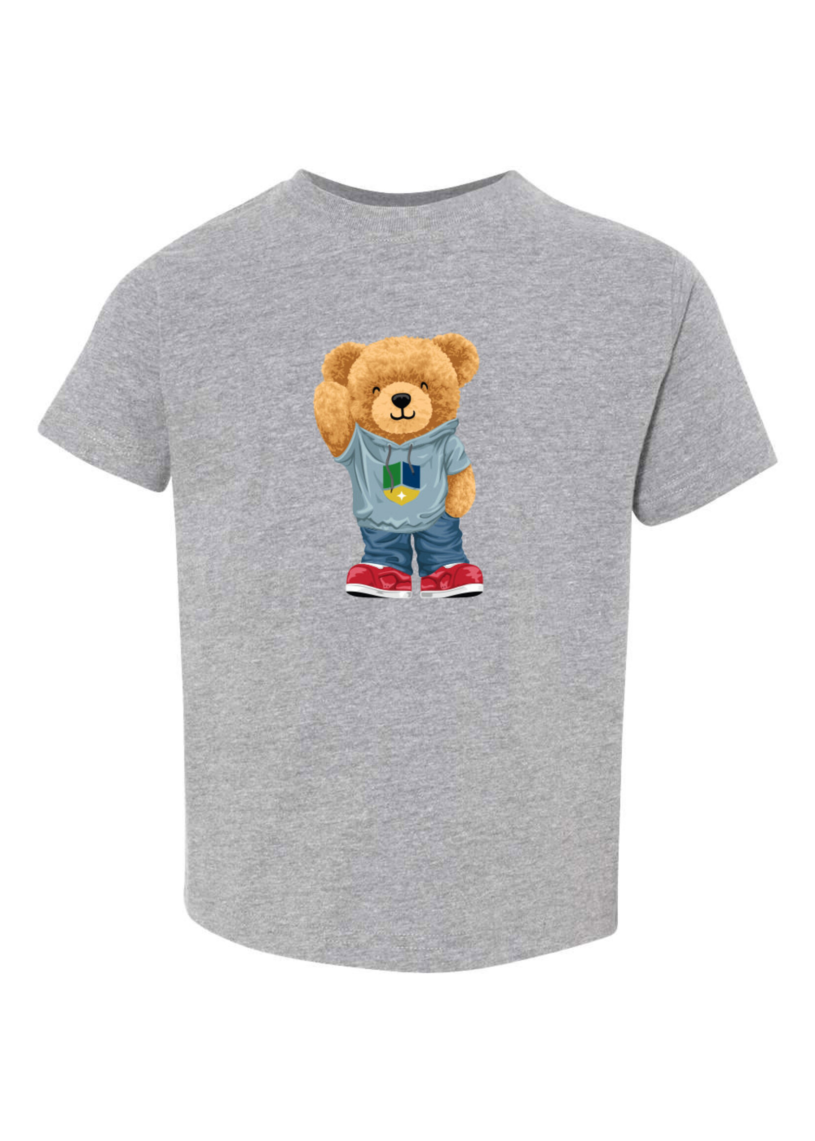 MDScreen Polo Bear SS Toddler Grey TSPS