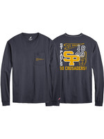 League L2 Pocket LS Go Crusaders Adult Navy SP