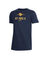 Under Armour UA Performance Cotton Crusaders SS Youth Navy SP