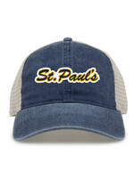 The Game MV Trucker Hat Script St. Paul's Chambray SP