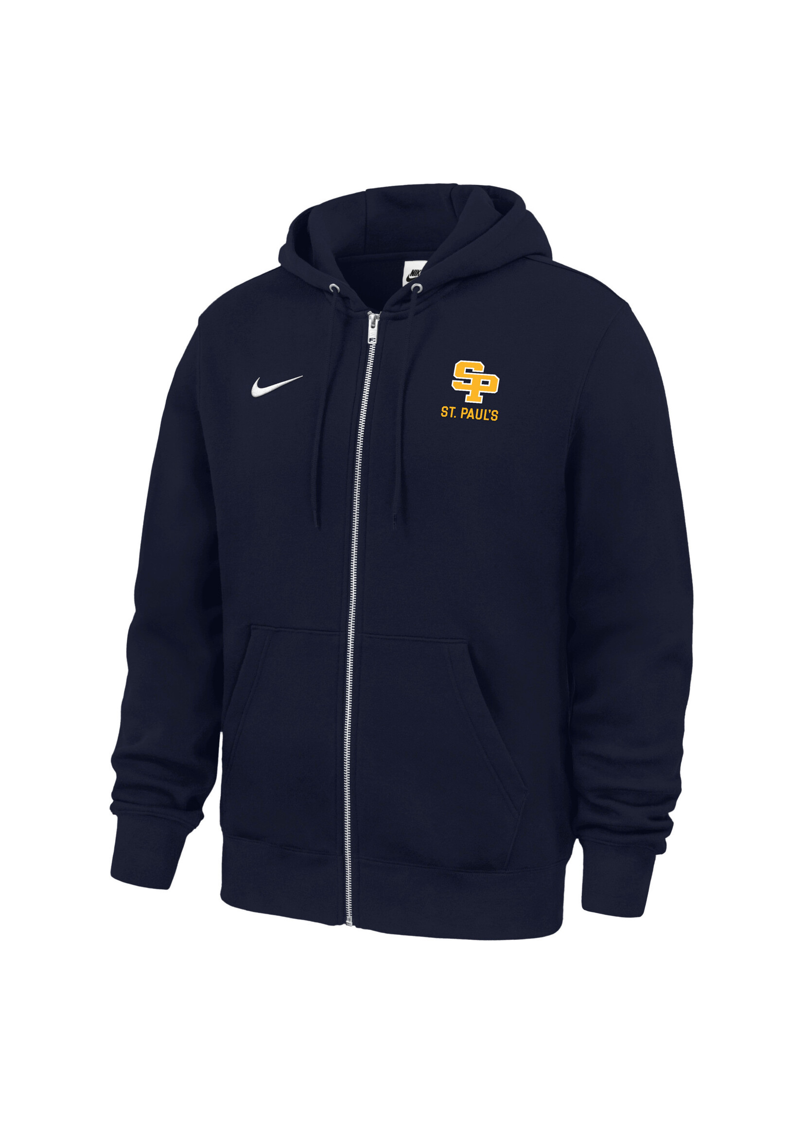 Nike Nike Club Fleece Full Zip Hood Adult Navy SP