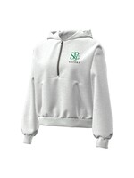 Under Armour UA Icon Fleece 1/2 Zip Hood Womens Grey SPSG