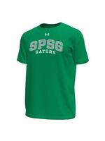 UA Tech Stretch SS Adult Kelly Green SPSG