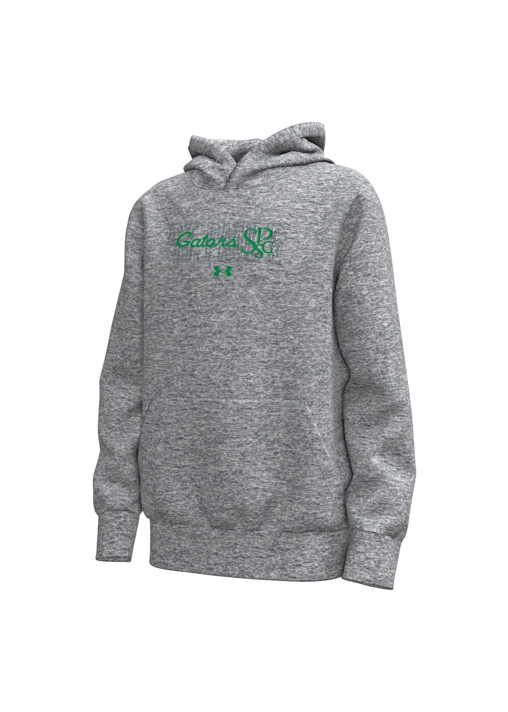 Under Armour UA Icon Fleece Hood Youth Pitch Grey SPSG