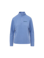 MV Sport MV Zig Zag 1/4 Zip Womens Light Blue TSPS