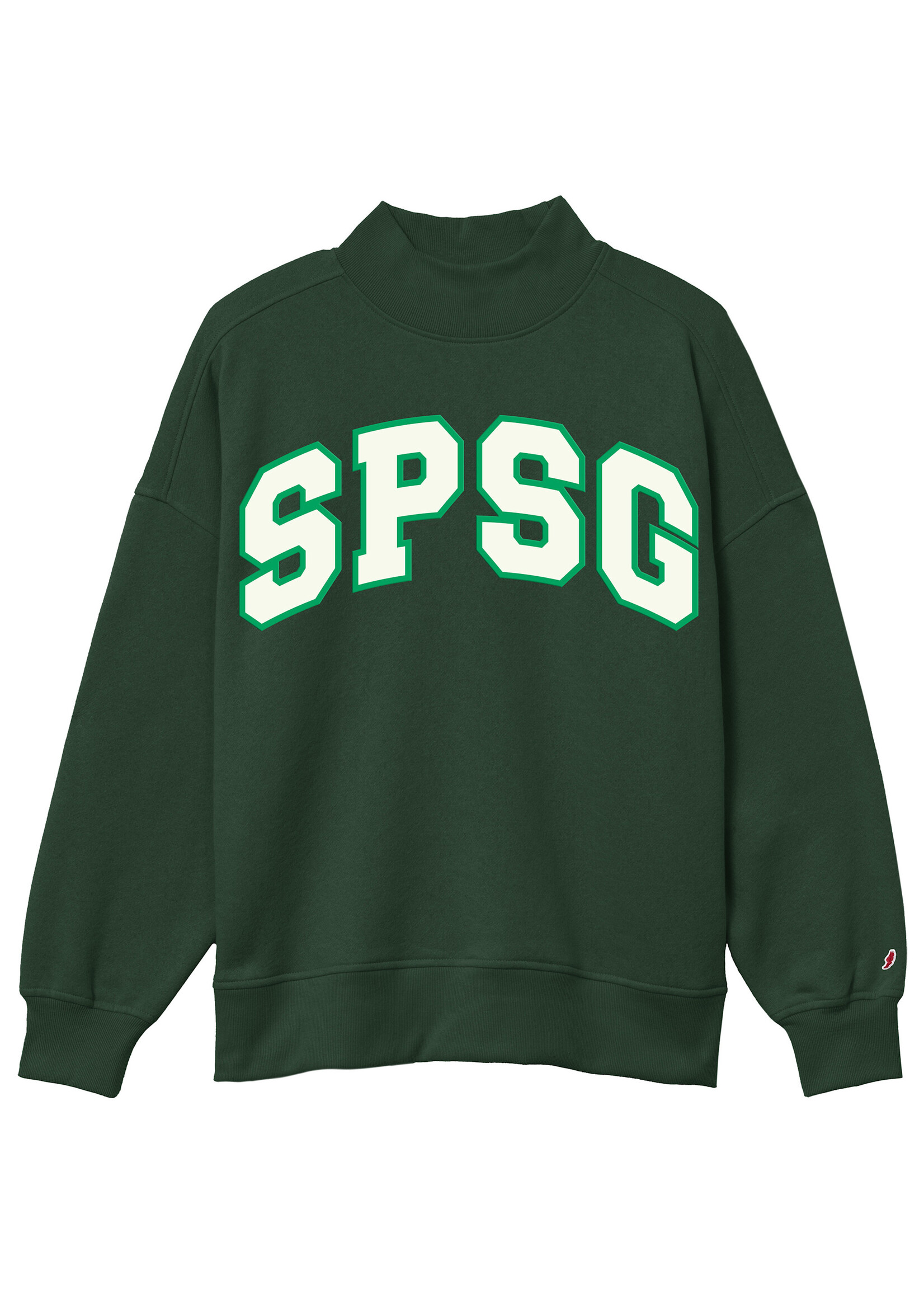 League L2 Mock Neck Crew Womens SPSG