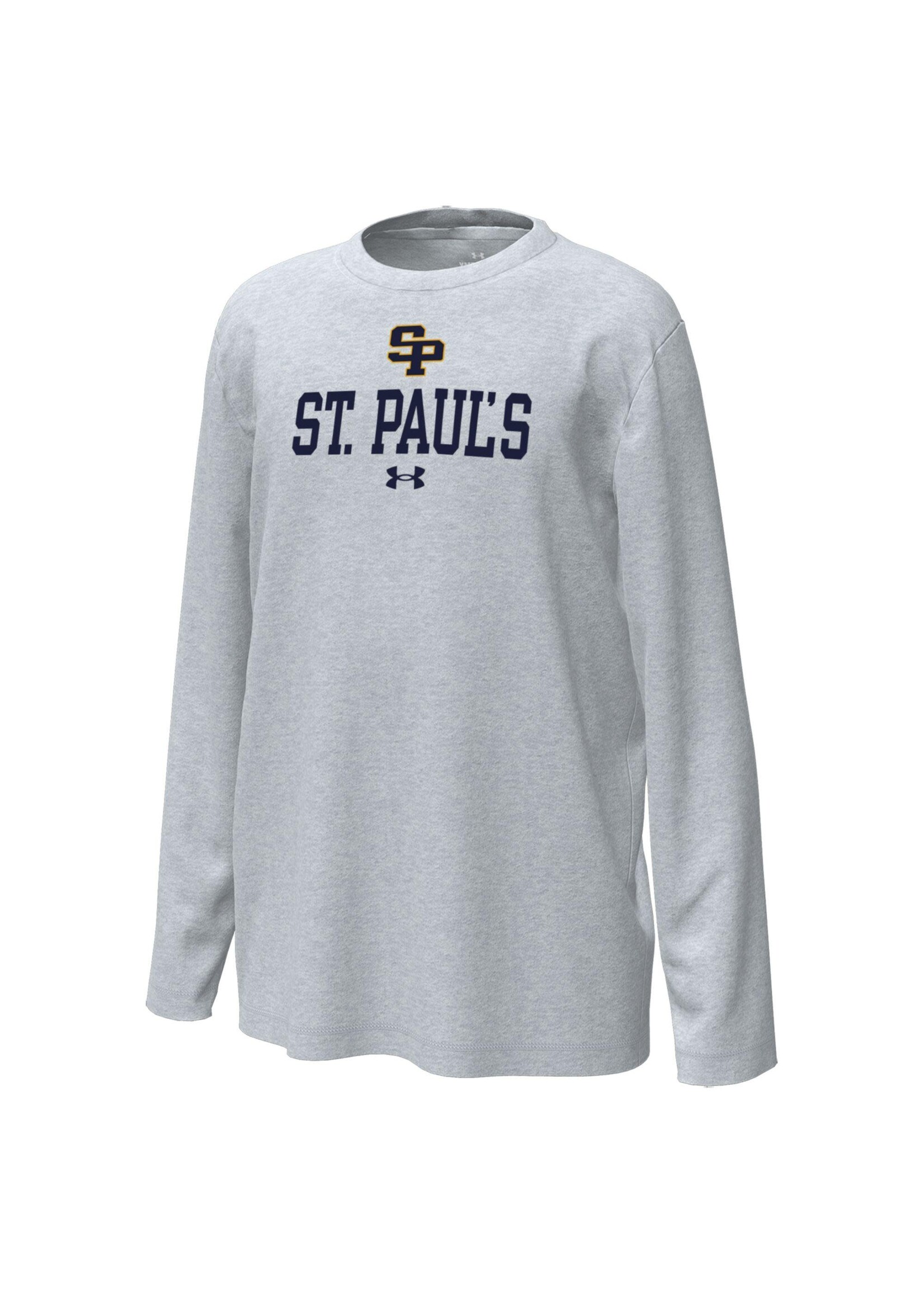 Under Armour UA Tech Stretch LS Youth Mod Grey SP