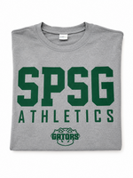 Sport Tek Athletics SS Adult Grey SPSG