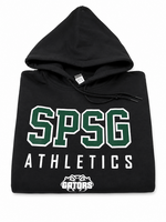 Gildan Athletics Hood Adult Black SPSG