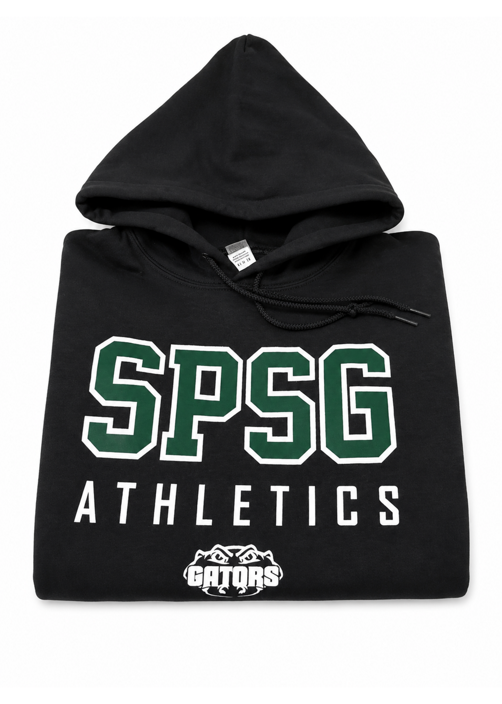 Gildan Athletics Hood Adult Black SPSG