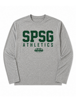 Sport Tek Athletics Peformance LS Heather SPSG
