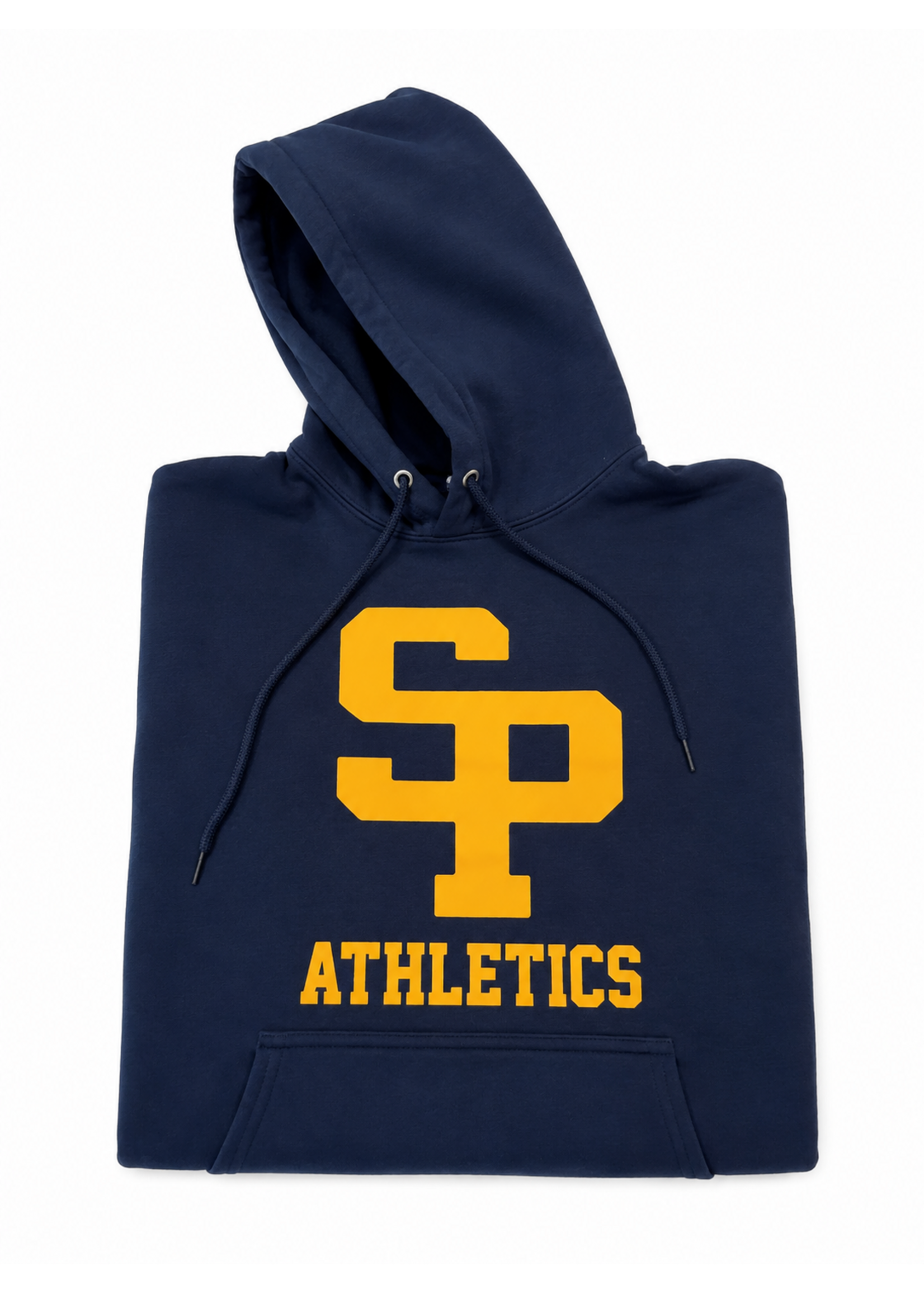 Port & Co Athletics Hood Adult Navy SP